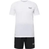 Emporio Armani Trainingspak zwart / wit