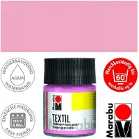 Marabu Textil Verf 50ml - Lichtroze Textielverf voor T-shirts & Stoffen