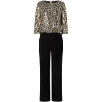 Ana alcazar Jumpsuit 'Celissa' beige / bruin / zwart
