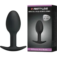 Pretty Love Geisha Anal Plug met metalen kogeltjes
