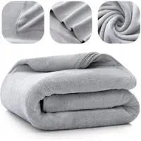 IBEN Sneldrogende Microvezel Handdoek 50x90cm Grijs