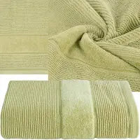 Eurofirany Zachte Katoenen Handdoek 30x50cm 500 GSM - Absorberend Olijfgroen
