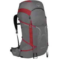 Osprey - Trekkingrugzakken - Eja Pro 55 Dale Grey/Poinsetti voor Unisex - Maat XS/S - Grijs