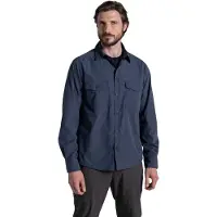 Craghoppers - Kiwi II Long Sleeved Shirt - Overhemd 4XL, blauw