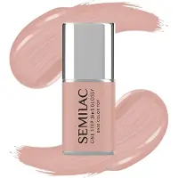Semilac 3in1 One Step Glossy Gel Nagellak 7 ml S450 Light Peach