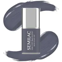 Semilac 3in1 One Step Glossy Gel Nagellak 7 ml S185 Stone Grey