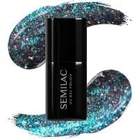 Semilac UV Colours UV Gel Polish Gel Nagellak 7 ml 828 Grey Holo
