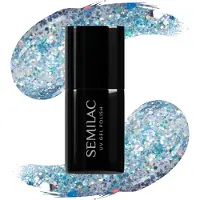 Semilac UV Nagellack Gel Nagellak 7 ml 611 Violet Night
