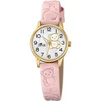 Lotus Horloge Junior Collection Pink - Bear
