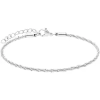 Lucardi Armband 'Essentials' zilver