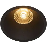 Nordlux Ronde inbouwspot Albric zwart