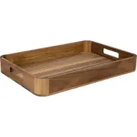 Intratuin Dienblad Bruin Acacia 38 X 26 X 4,9 Cm