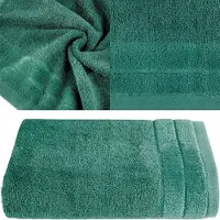 Eurofirany Donkergroene katoenen handdoek 30x50cm - 1 stuk