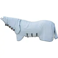 Kentucky Horsewear Horsewear - Eczeemdeken met hood grij 130-6'0
