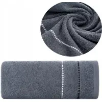 Eurofirany Suzi Frotte Handdoek 70x140cm - Zacht & Absorberend - Grijs