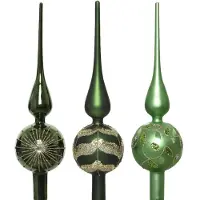 Ksd Piek glas d8h31 cm groen a3