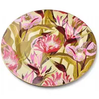 Mondex Decoratieve Schaal 33 cm Blanche Rond Onderbord Tafeldecoratie