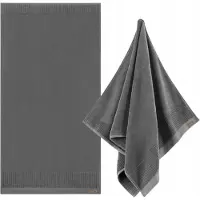 Zwoltex Porto Handdoek 30x50cm Grijs 600g/m² - 100% Biologisch Katoen