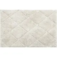 Eurofirany Chic 2 Katoenen Badmat 50x70 cm Crème - Decoratief & Zacht