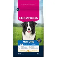 Eukanuba voeding medium rassen kip voor oudere honden - 3 kg