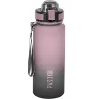 Paso Grote Waterfles 850ml BPA-Vrij Ombre Roze - Ideaal voor Kinderen