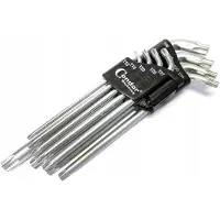 Condor werkzeug Torx Sleutelset T10-T50, 9 Delig,