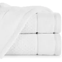 Eurofirany Frida Badhanddoek Katoen 50x90cm Wit - Luxe en Zacht