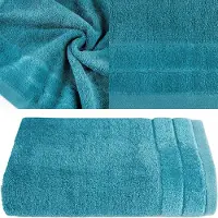 Eurofirany Turquoise Katoenen Handdoek 30x50 cm - Hoge Kwaliteit