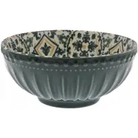 MPLCo Mozaïeki Olive Kom Keramische Kom, 16 CM, Groen