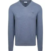 Mcgregor Trui Merino Bend V-Has Vintage Bauw | Blauw | Maat L