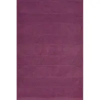 Eurofirany Jessi Badmat Geometrisch Patroon Amarant 50x70 cm