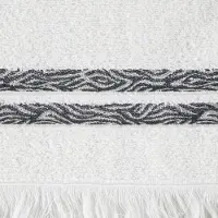 Eurofirany Badkamerhanddoek VERA 70x140 cm Wit - Zachte katoenen badstof
