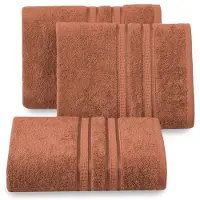 Eurofirany Bamboe Badhanddoek Mila 50x90cm - Zacht & Absorberend Oranje