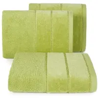 Eurofirany Luxe Dikke Katoenen Handdoek Olijfgroen 30x50cm