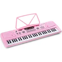 Max KD61P Keyboard piano - Keyboard voor beginners - Met 61 toetsen en