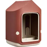 Elho Comfortabel vogelhuisje, 18 cm, Toscaans rood -