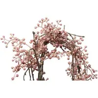 Countryfield Kunsttak Piper roze 80x10x6cm roze Kunststof Kunstbloem