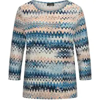 Goldner Shirt beige / blauw