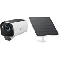 Eufy Security S3 Pro Buitencamera, Add-on + Security Zonnepaneel (3W)