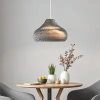 LumenXL Hanglamp van karton wit - Lena