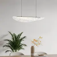 LumenXL 3-staps dimbare design hanglamp Flectra met marmerpatroon - zwart