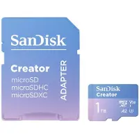 SanDisk Creator MicroSD-kaart, 1TB