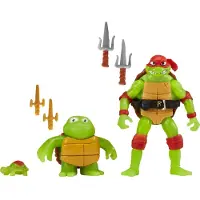 Teenage Mutant Ninja Turtles Playmates : Mutant Mayhem Action Figure 3-Pack Raphael Evolution 10 cm Action Figuur