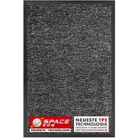Floordirekt Vuilvangmat Space 205 - Antraciet 200 x 300 cm - Antislipmat met Innovatieve TPE-Technologie in de Rand & Achterkant - Ideaal voor Entrees, Gangen & Voordeuren