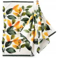 Zwoltex Citron Leaf Handdoek 100% Katoen 650g 50x100cm - Zacht & Absorberend