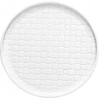 Lubiana Marrakesh Dessertbord Wit 20cm Porselein