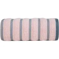Eurofirany Zachte Isla Handdoek 50x90cm - Katoen - Roze