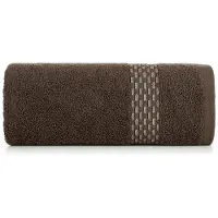 Eurofirany Riva Handdoek 50x90 cm - Bruin