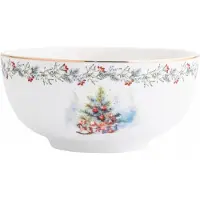 Altom Design Porselein Kom 14cm - Magia Świąt Collectie