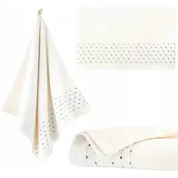 Zwoltex Oscar Handdoek 30x50cm - Luxe Egyptisch Katoen 500g/m² Crème